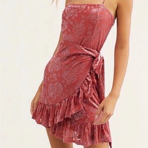 Free People wrap dress XS